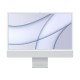 iMac 24" cu procesor Apple M1, 24", Retina 4.5K, 8GB, 256GB SSD, 8-core GPU, Silver