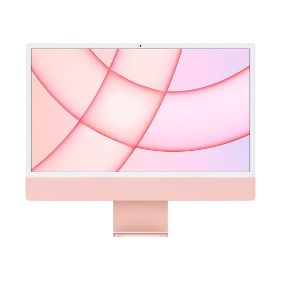 iMac 24" cu procesor Apple M1, 24", Retina 4.5K, 8GB, 256GB SSD, 8-core GPU, Pink