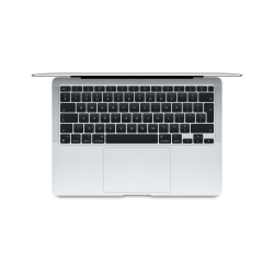 MacBook Air 13" True Tone, procesor Apple M1, 8 nuclee CPU si 7 nuclee GPU, 8GB, 256GB, Silver, INT KB