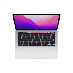MacBook Pro 13.3", procesor Apple M2, 8 nuclee CPU si 10 nuclee GPU, 8GB, 256GB, Silver, INT KB