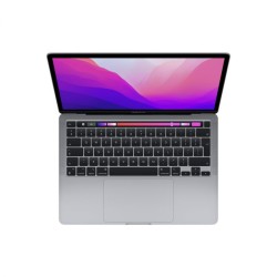 MacBook Pro 13.3", procesor Apple M2, 8 nuclee CPU si 10 nuclee GPU, 8GB, 512GB, Space Grey, RO KB