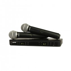 Sistem Cu Doua Microfoane Wireless Shure BLX288/PG58